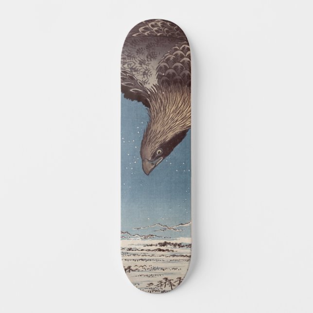 Utagawa Hiroshige - Fukagawa Susaki und Jumantsubo Skateboard (Vorderseite)