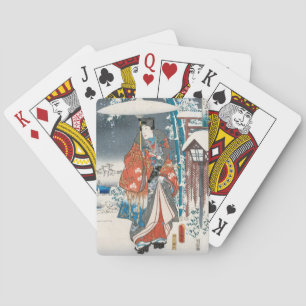 Utagawa Hiroshige - Geschichte von Genji, Elegante Spielkarten