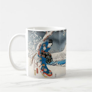 Utagawa Hiroshige - Geschichte von Genji Kaffeetasse