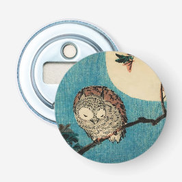 Utagawa Hiroshige - Horned Owl on Maple Branch Flaschenöffner