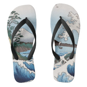 Utagawa Hiroshige - Meer vor Satta, Provinz Suruga Flip Flops