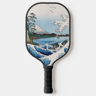 Utagawa Hiroshige - Meer vor Satta, Provinz Suruga Pickleball Schläger