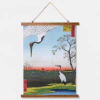 Utagawa Hiroshige - Minowa, Kanasugi, Mikawashima