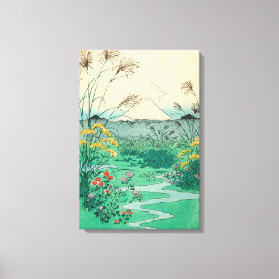 Utagawa Hiroshige - Otsuki-Ebene in der Provinz Ka Leinwanddruck