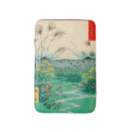 Utagawa Hiroshige - Otsuki Schlicht in der Provinz Badematte