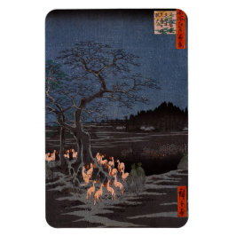 Utagawa Hiroshige - Silvester Foxfire Magnet