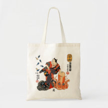 Utagawa Kuniyoshi, Katze, die eine Szene aus