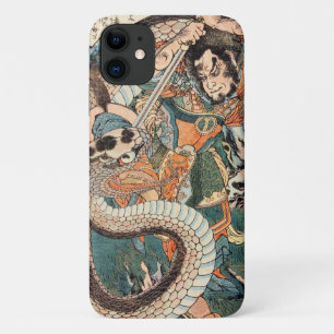 Utagawa Kuniyoshi Suikoden Helden kämpft Schlange Case-Mate iPhone Hülle