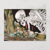 Utagawa Kuniyoshi Warrior vs. Ghost, japanische Ku