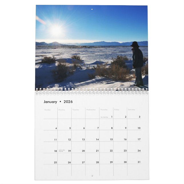 Utah 2012, durch Peter Alfeld Kalender (Jan 2026)