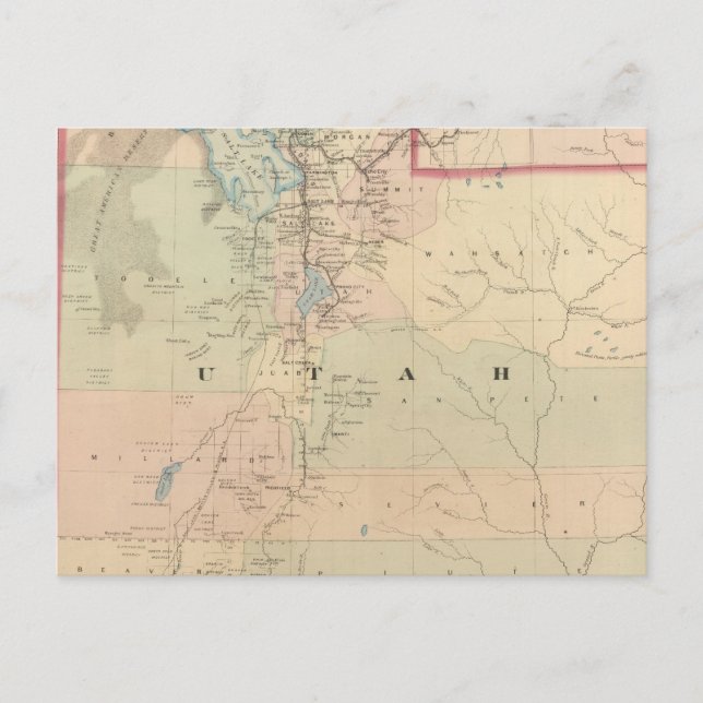 Utah 5 postkarte (Vorderseite)