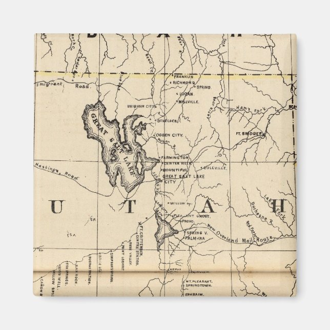 Utah 9 magnet (Vorne)