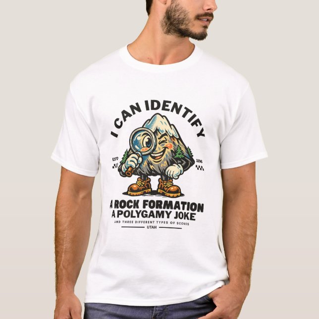 Utah : a rock formation T-Shirt (Vorderseite)