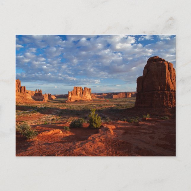 Utah, Arches National Park, Felsformationen 1 Postkarte (Vorderseite)