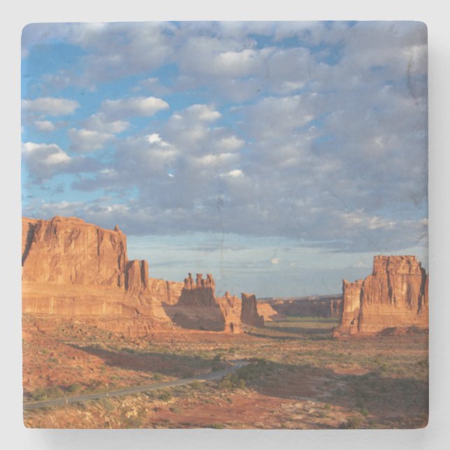 Utah, Arches National Park, Felsformationen 2 Steinuntersetzer (Vorderseite)