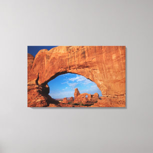 Utah, Arches National Park, Turret Arch 3 Leinwanddruck