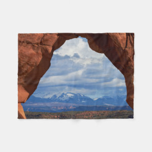 Utah, Arches-Nationalpark, Delikatbogen Fleecedecke