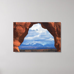 Utah, Arches-Nationalpark, Delikatbogen Leinwanddruck
