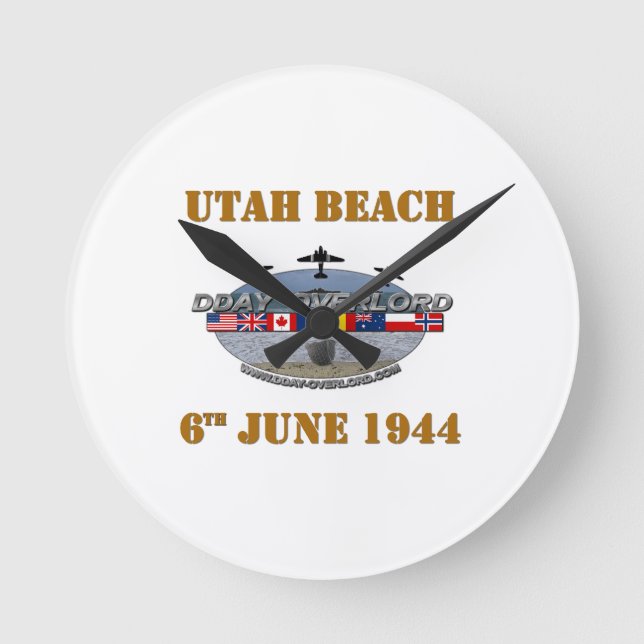 Utah Beach 6t Uhr June 1944 (Vorderseite)