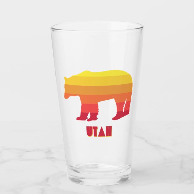 Utah Bear Glas (Vorderseite)
