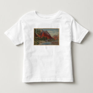 Utah - Berg majestätisch u. die Landung des Engel Kleinkind T-shirt