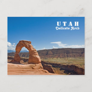 Utah Delicate Arch Postkarte