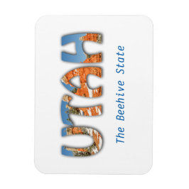 Utah, der beehive Staat Magnet