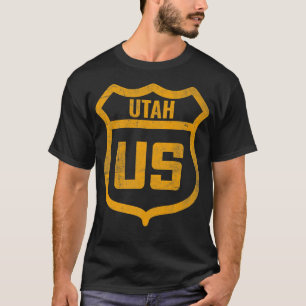 Utah - Die US-Autobahn ist von der verwitterten Au T-Shirt