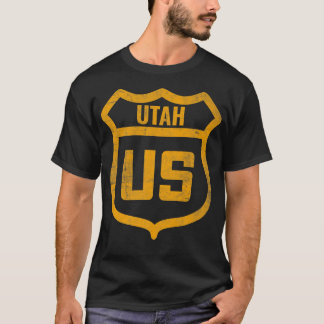 Utah - Die US-Autobahn ist von der verwitterten Au T-Shirt