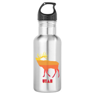 Utah Elk Edelstahlflasche