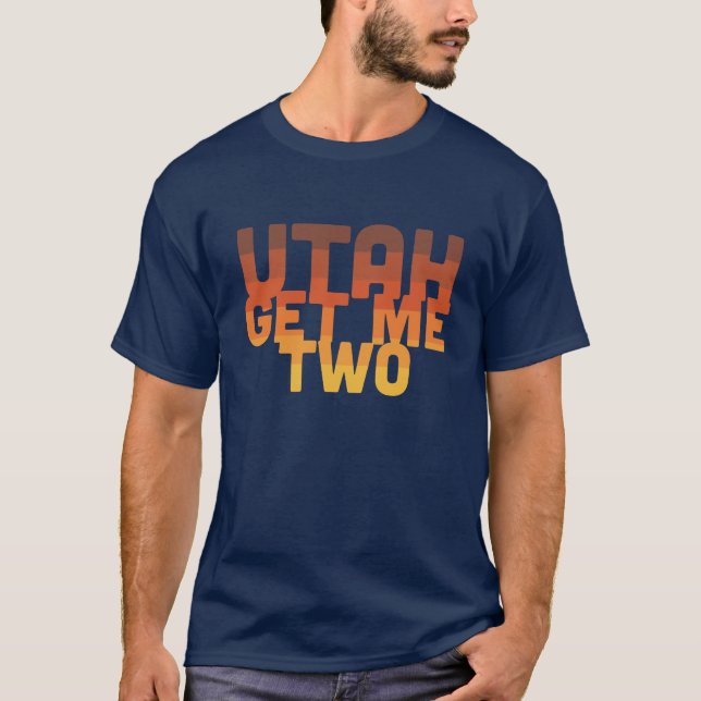 Utah erhalten mir zwei - Männer T-Shirt (Vorderseite)