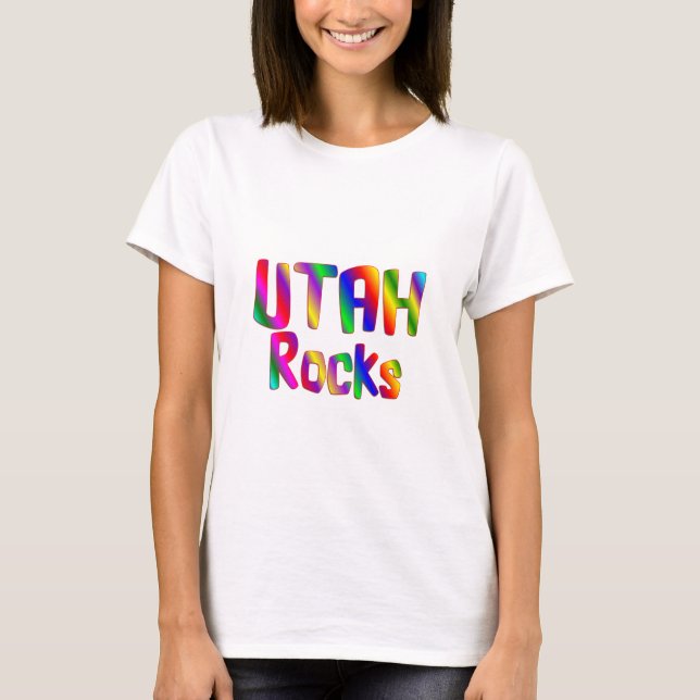 Utah-Felsen T-Shirt (Vorderseite)