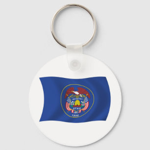 Utah Flag Schlüsselanhänger