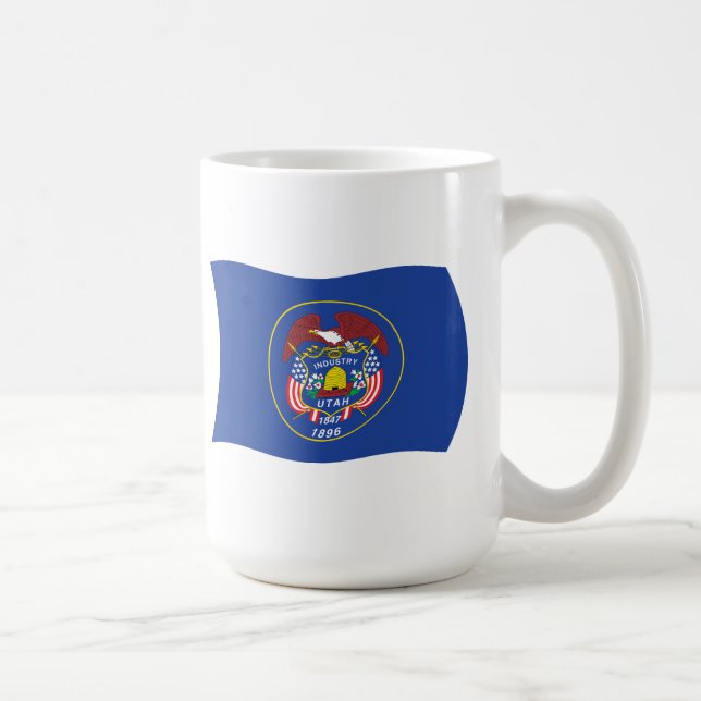 Utah Flag Tasse (Rechts)