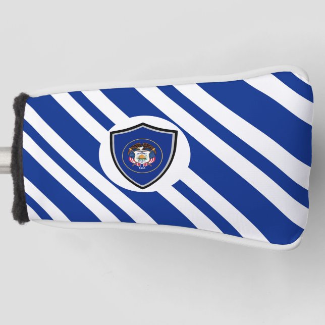 Utah-Flagge Golf Headcover (Vorderseite)