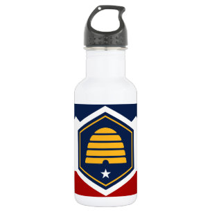 Utah-Flagge Liberty-Flasche Edelstahlflasche