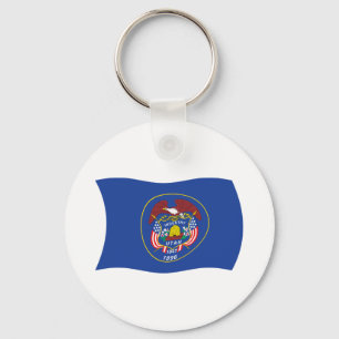 Utah-Flagge-Schlüsselanhänger Schlüsselanhänger