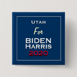 Utah für BIDEN HARRIS 2020 Square Button