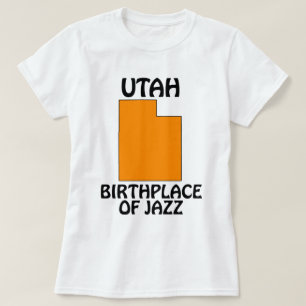 Utah - Geburtsort des Jazz T-Shirt