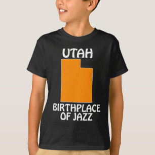 Utah - Geburtsort des Jazz T-Shirt