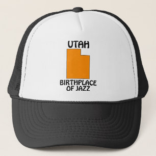 Utah - Geburtsort von Jazz Truckerkappe