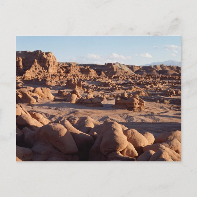 Utah, Goblin Valley Staat Park, Sandstone Postkarte (Vorderseite)