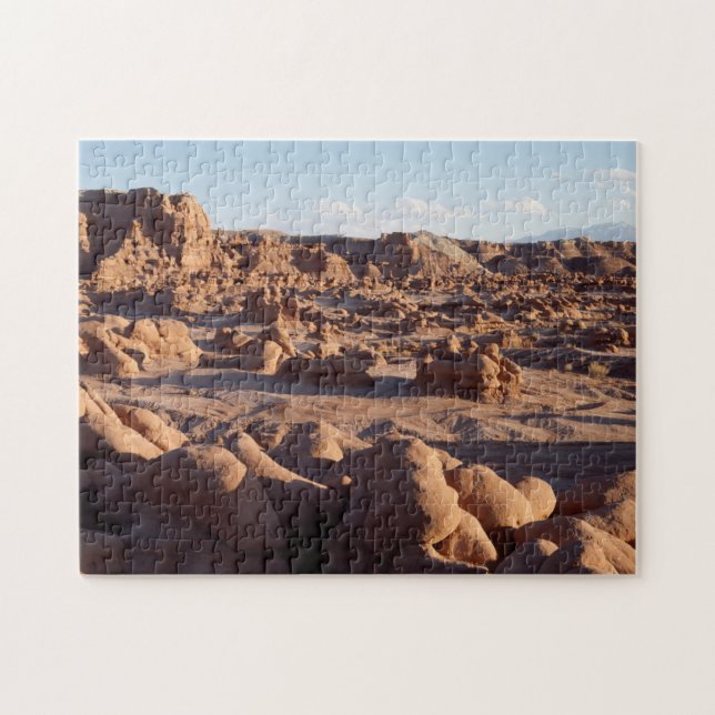 Utah, Goblin Valley Staat Park, Sandstone Puzzle (Horizontal)