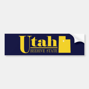 Utah Gold Autoaufkleber
