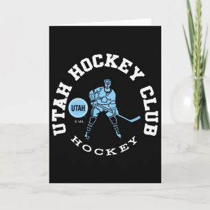 Utah Hockey Club Edge Black offiziell lizenziert Karte