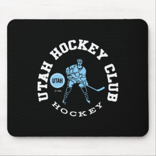 Utah Hockey Club Edge Black offiziell lizenziert Mousepad