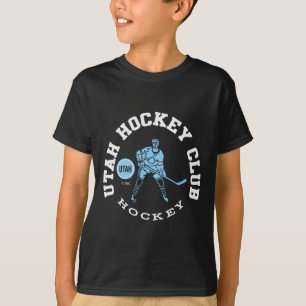 Utah Hockey Club Edge Black offiziell lizenziert  T-Shirt