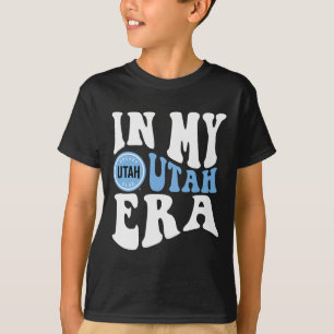 Utah Hockey Club Era Dark Heather Offiziell Lizens T-Shirt