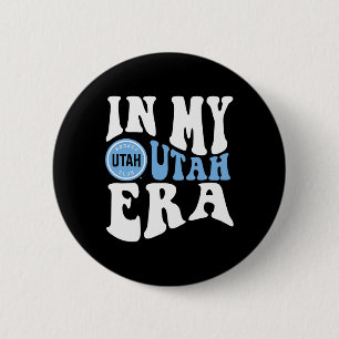 Utah Hockey Club Era Dark Heather Offiziell lizenz Button