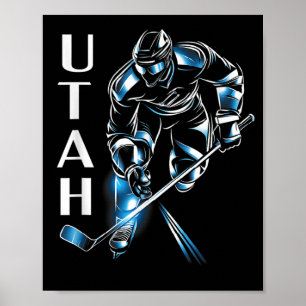 Utah Hockey Poster